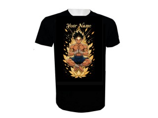 Legg til navn Muay Thai T-skjorte : KNTSHCUST-025