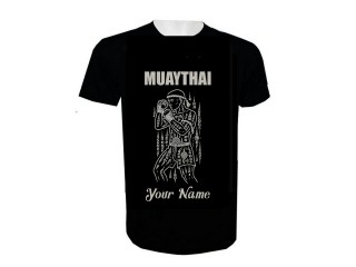 Legg til navn Muay Thai T-skjorte : KNTSHCUST-028
