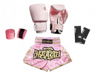 Muay Thai pakke bunt barn : 121-Lyserosa