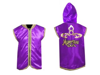 Kanong Muay Thai Gensere / Hettejakke : 121-Lilla