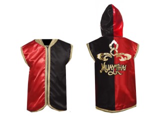 Kanong Muay Thai Gensere / Hettejakke : 121-Rød-Sort