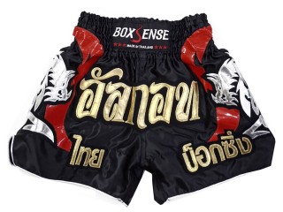 Personlig Muay Thai Shorts : KNSCUST-1263-Sort
