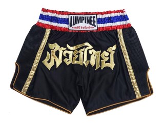 Lumpinee Muay Thai Kickboksning Shorts : LUMRTO-006-Sort