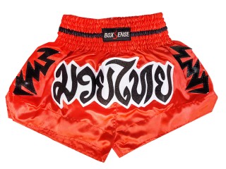 Boxsense Boksing shorts barn : BXSKID-012 Rød 