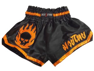 Boxsense Boksing shorts barn : BXSKID-013 Svart