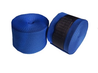 KANONG elastiske Boksing Bandasje : Blå
