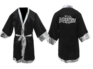 Kanong Muay Thai Bokseklær (Fight Robe) : KNFIR-125-Svart