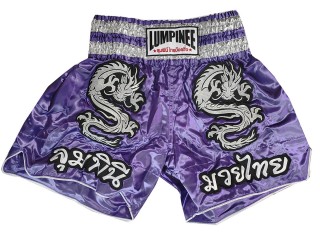 Lumpinee Muay Thai boksing Shorts : LUM-038-Lilla