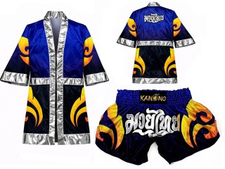 Personlig Kanong Muay Thai Bokseklær + Muay Thai Shorts : SETT-506