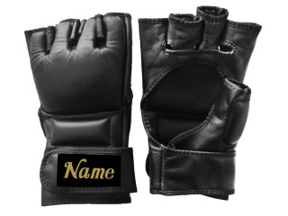 Personlige MMA hansker : KNGCUST-MMA-Svart