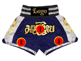 Muay Thai Bulk - Tilpass Muay Thai-bokseshorts med logo