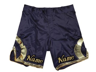 Tilpass MMA-shorts, legg til navn eller logo: Marine