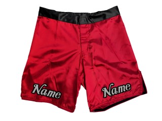 Personlig MMA Shorts : Rød
