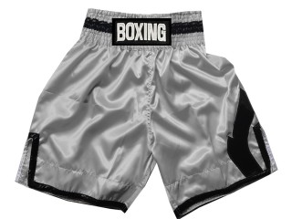 Personlig Boxing Shorts : KNBSH-036-Sølv