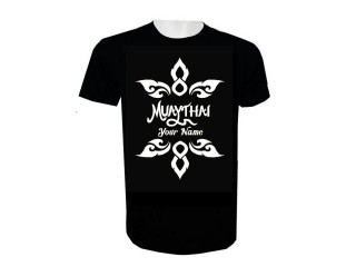 Legg til navn Muay Thai T-skjorte : KNTSHCUST-021