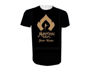 Legg til navn Muay Thai T-skjorte : KNTSHCUST-022