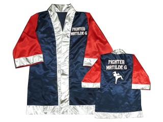Personlig Kanong Muay Thai Boksekåpe : KNFIRCUST-004 Marine