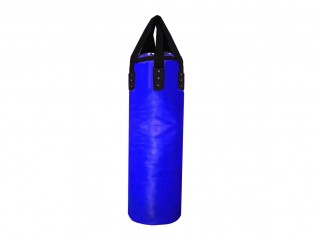 Tilpasset mikrofiber Boksesekk / Punching Bag (ubesatt): Blå 120 cm.