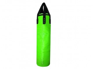 Tilpasset mikrofiber Boksesekk / Punching Bag (ubesatt): Lime Grønn 180 cm.
