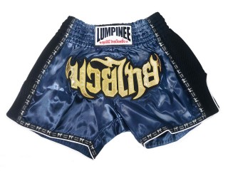Lumpinee Muay Thai shorts barn : LUMRTO-003-Marineblå-K