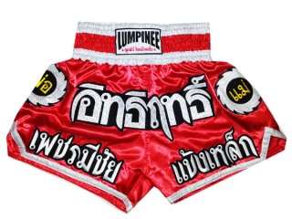 Lumpinee Muay Thai Bokseshorts for damer  : LUM-016 Rød