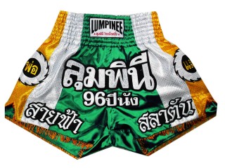 Lumpinee Muay Thai Bokseshorts for damer : LUM-022 Grønn