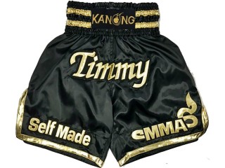 Personlig Bokse  Shorts : KNBXCUST-2009 Svart