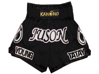 Personlig Bokse Shorts : KNBXCUST-2012 Svart