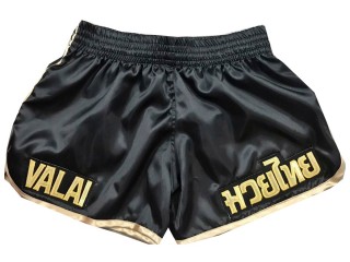 Personlig Muay Thai Shorts : KNSCUST-1049 Svart