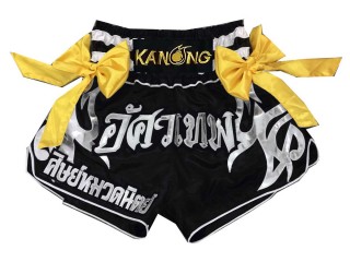 Personlig Muay Thai Shorts : KNSCUST-1110 Svart