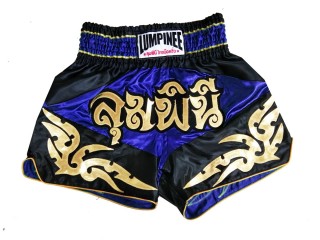 Lumpinee Muay Thai Kickboksning Shorts : LUM-049-Blå