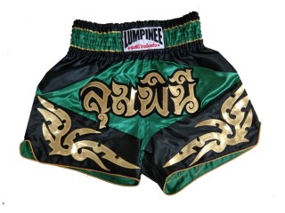 Lumpinee Muay Thai Kickboksning Shorts : LUM-049-Grønn