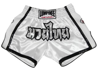 Lumpinee Muay Thai Kickboksning Shorts : LUMRTO-005-Hvit