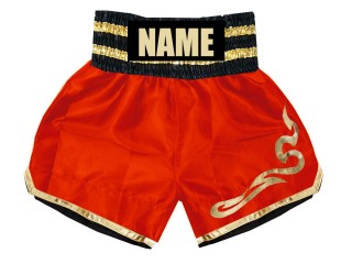 Personlig Boxing Shorts : KNBSH-002 Rød