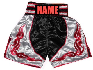 Personlig Boxing Shorts : KNBSH-012 Svart