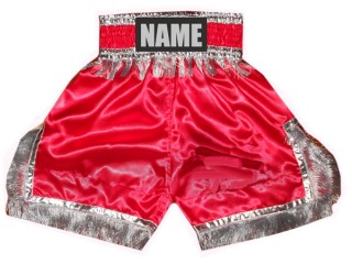 Personlig Boxing Shorts : KNBSH-018 Rød