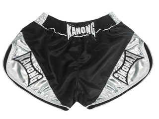 Kanong bokshorts til dame : KNSRTO-201-Svart-Sølv
