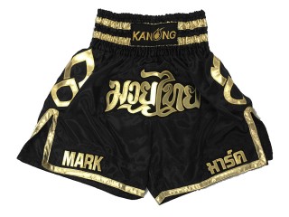 Personlig Bokseshorts : KNBXCUST-2001-Svart