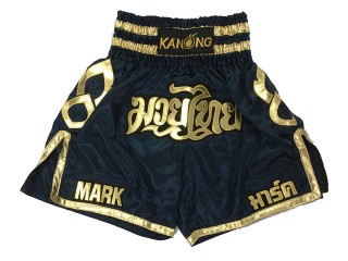 Personlig Bokseshorts : KNBXCUST-2001-Marineblå