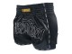 Kanong Retro Muay Thai Shorts : KNSRTO-206-Svart