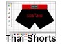 Personlig Muay Thai Shorts